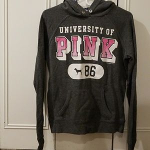 VS pink hoodie